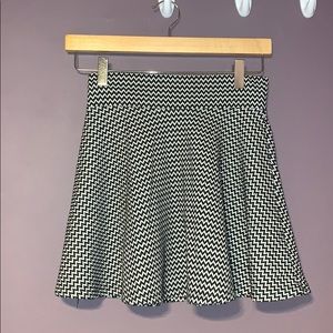 Charlotte Russe S Patterned Skater Skirt